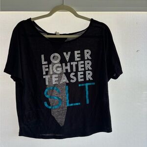 SLT pilates open back athletic top